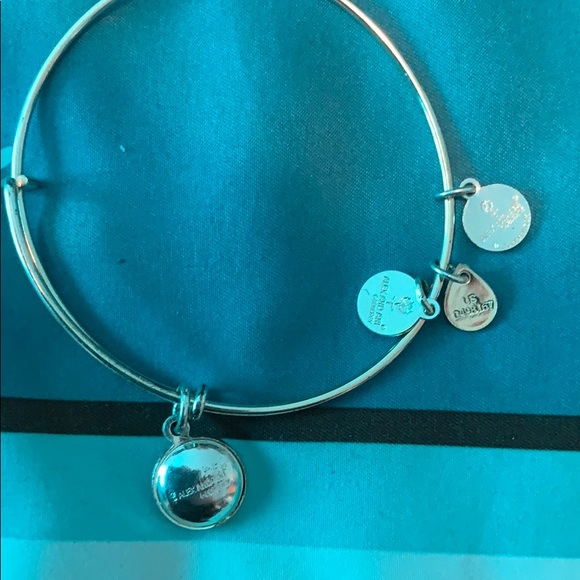 green Alex and Ani Bracelet. Like New! - Picture 2 of 2
